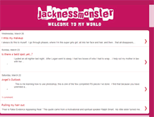 Tablet Screenshot of jacknessmonster-jacknessmonster.blogspot.com