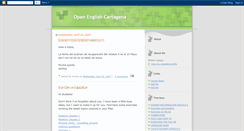 Desktop Screenshot of openenglishcartagena.blogspot.com