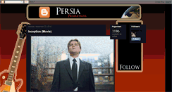 Desktop Screenshot of persiaproducoes.blogspot.com