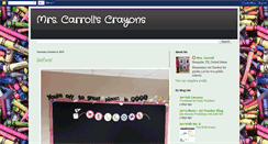 Desktop Screenshot of mrscarrollscrayons.blogspot.com