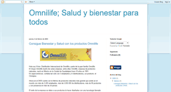 Desktop Screenshot of omnisaludybienenestar.blogspot.com