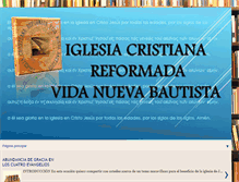 Tablet Screenshot of iglesiavidanueva.blogspot.com