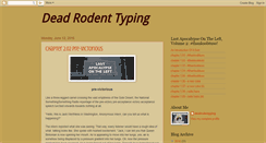 Desktop Screenshot of deadrodentyping.blogspot.com