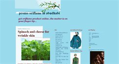 Desktop Screenshot of oriflamepromo.blogspot.com