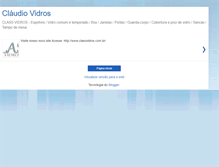 Tablet Screenshot of claudiovidros.blogspot.com