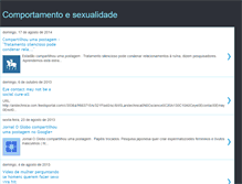Tablet Screenshot of comportamentoesexualidade.blogspot.com