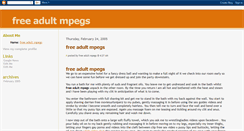 Desktop Screenshot of free-adult-mpegs.blogspot.com