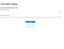 Tablet Screenshot of free-adult-mpegs.blogspot.com
