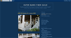 Desktop Screenshot of outerbanksfiberguild.blogspot.com