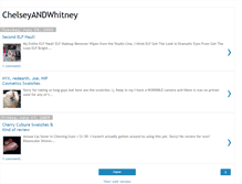 Tablet Screenshot of chelseyandwhitney.blogspot.com