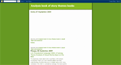 Desktop Screenshot of analysis-book-of-story-themes-books.blogspot.com