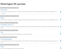 Tablet Screenshot of pickeringtonhslacrosse.blogspot.com