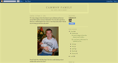 Desktop Screenshot of cammonfamily.blogspot.com