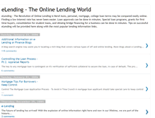 Tablet Screenshot of elending.blogspot.com