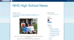 Desktop Screenshot of nhshighschoolnews.blogspot.com