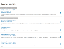 Tablet Screenshot of eventosanitic.blogspot.com