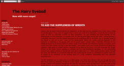 Desktop Screenshot of hairyeyeball.blogspot.com