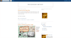 Desktop Screenshot of nicenessmusic.blogspot.com