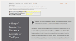 Desktop Screenshot of prajnacapital.blogspot.com