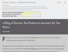 Tablet Screenshot of prajnacapital.blogspot.com