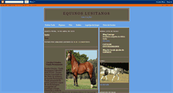 Desktop Screenshot of equinoslusitanos.blogspot.com