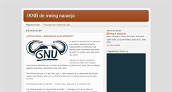 Desktop Screenshot of iknb.blogspot.com
