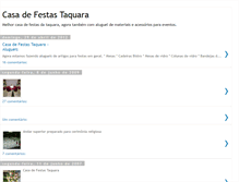 Tablet Screenshot of casadefestastaquara.blogspot.com