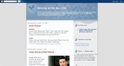 Desktop Screenshot of drama-renjis-astro.blogspot.com