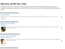 Tablet Screenshot of drama-renjis-astro.blogspot.com
