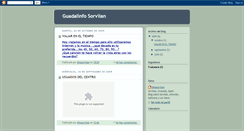 Desktop Screenshot of guadalinfosorvilan.blogspot.com