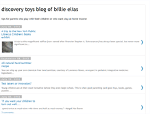 Tablet Screenshot of billiediscoverytoys.blogspot.com