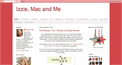 Desktop Screenshot of izziemacandme.blogspot.com