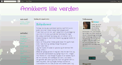 Desktop Screenshot of annikkenslilleverden.blogspot.com