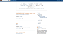 Desktop Screenshot of 3dproductionnews.blogspot.com