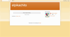 Desktop Screenshot of elpikachito.blogspot.com