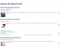 Tablet Screenshot of doulasderosariotextos.blogspot.com