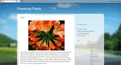 Desktop Screenshot of flowering-plants-garden.blogspot.com