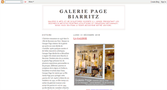 Desktop Screenshot of galerie-page-biarritz.blogspot.com