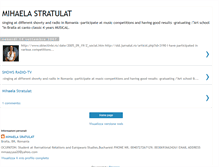 Tablet Screenshot of mihaelastratulat.blogspot.com