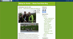 Desktop Screenshot of bikingforbooks--mweafundrideblog.blogspot.com