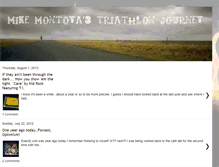 Tablet Screenshot of mikemontoyatriathlete.blogspot.com