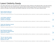 Tablet Screenshot of latestcelebritygossip4u.blogspot.com