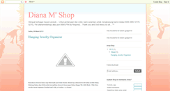 Desktop Screenshot of dianamedishop.blogspot.com