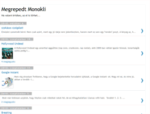 Tablet Screenshot of monokli.blogspot.com