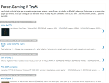 Tablet Screenshot of forcegamingteam.blogspot.com