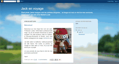 Desktop Screenshot of jackenvoyage.blogspot.com