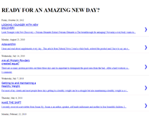 Tablet Screenshot of amazingnewday.blogspot.com