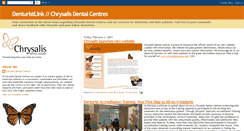 Desktop Screenshot of denturistlink.blogspot.com