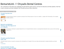 Tablet Screenshot of denturistlink.blogspot.com