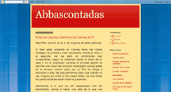 Desktop Screenshot of abbascontadas.blogspot.com